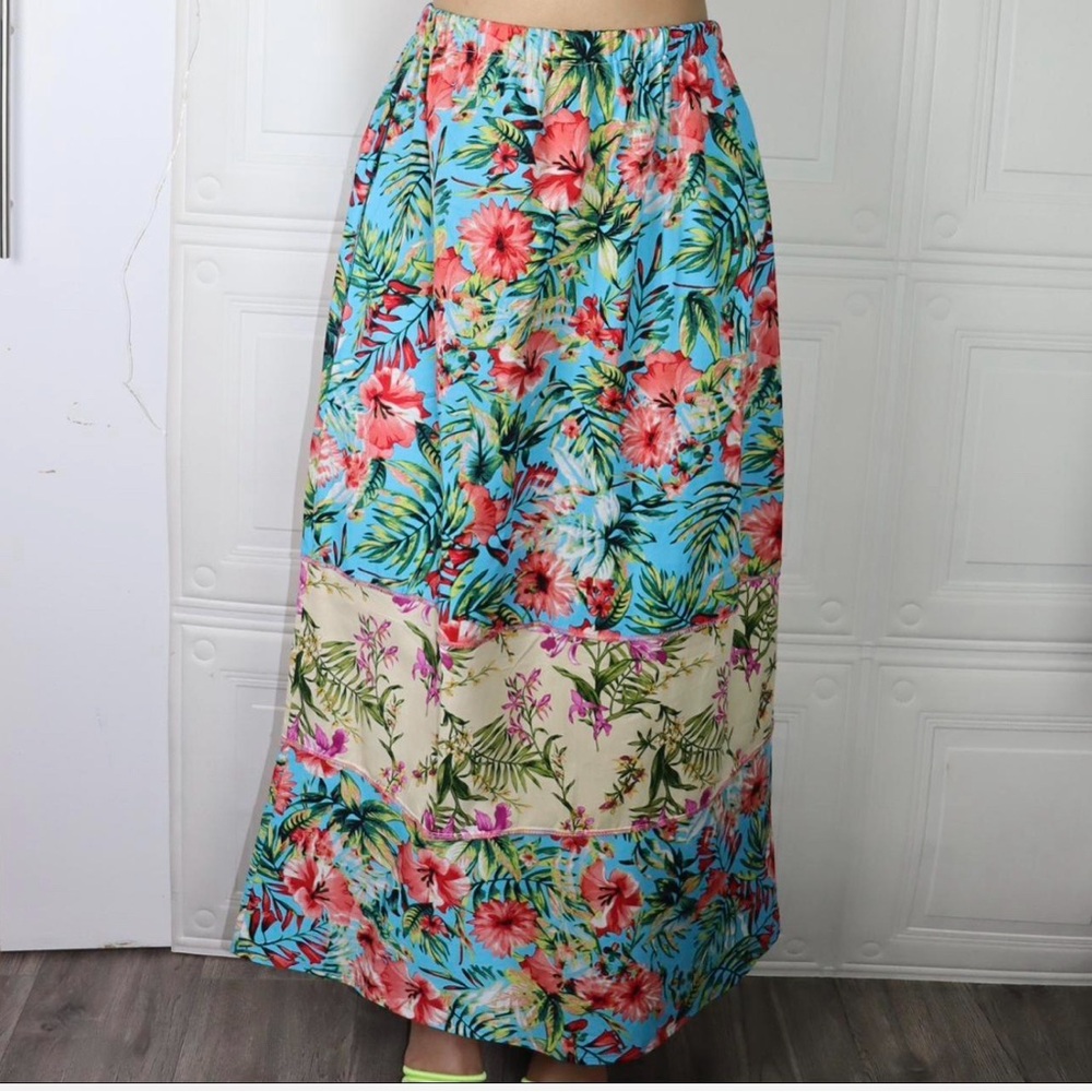 Tropical Maxi Skirt
